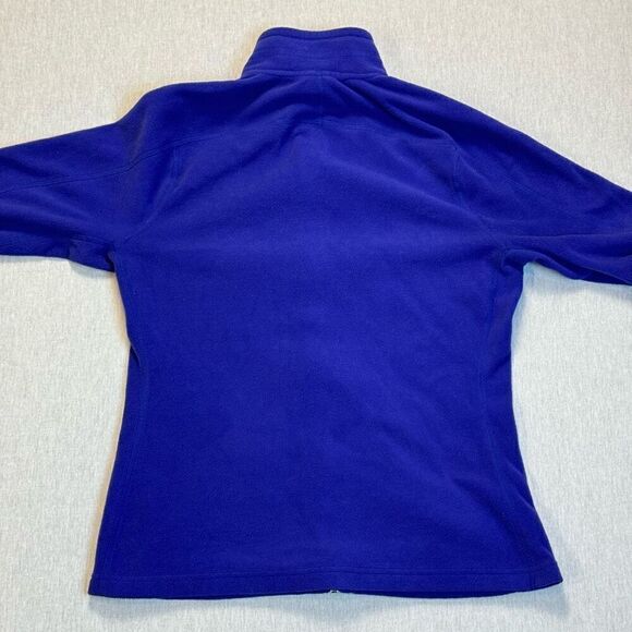 The North Face Women’s Fleece Purple Jacket Sz M - Picture 7 of 9